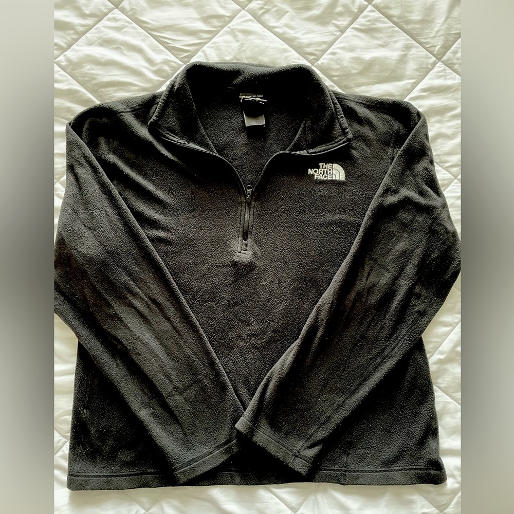 Black Northface Fleece Size Small Adults UNISEX